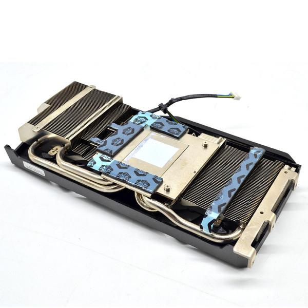 Алюминиевый радиатор трубы жары ребра с вентиляторами 2pcs охлаждая анти- оксидацию