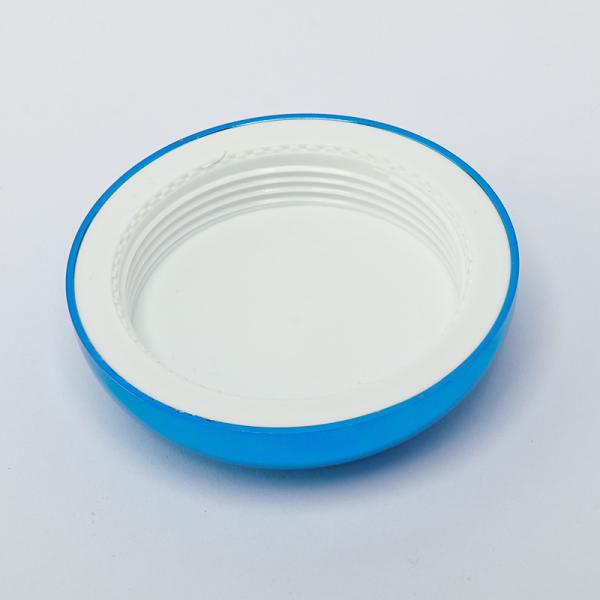 ロゴ印刷付きプラスチック包装ジャー、電気めっきPS素材