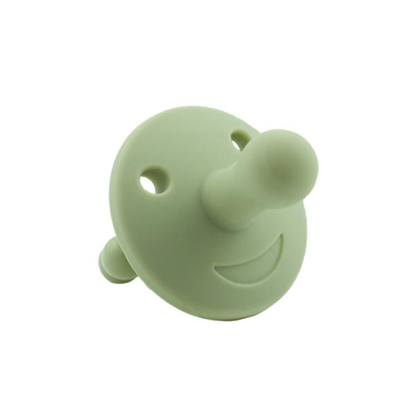 Infants Chewing Bibs Baby Pacifier Silicone Food Grade Feeding Pacifier