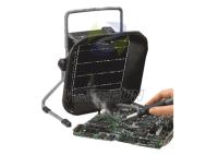 Extrator de baixo nível de ruído químico das emanações da solda de Benchtop para remover as emanações de solda