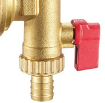 Manually Operated Brass Air Vent With Male Threads And EPDM O Ring