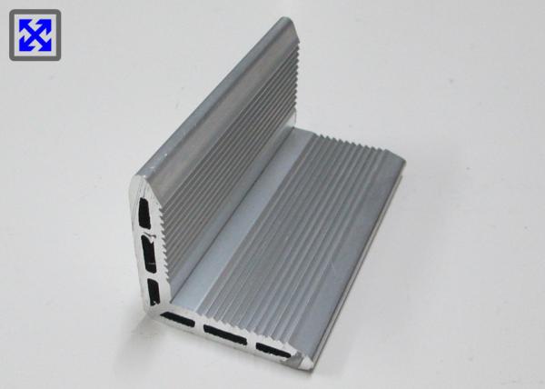 6063 - T5 Hollow Aluminum Angle Profile Natural Color For Solar Frame Panel