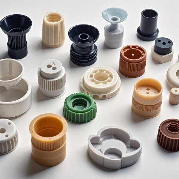 OEM Precision CNC Machined Plastic Parts With Smooth Surface 0.005-0.01mm
