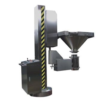 Fully Automatic Pharma Lifter FBD Bowl Lifting Machine 180 Degree Labor Saving