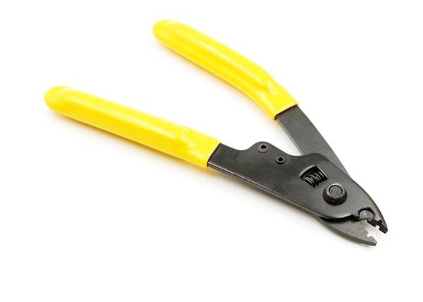 Yellow Optical Fiber Testing Tools Fiber Coat Stripper