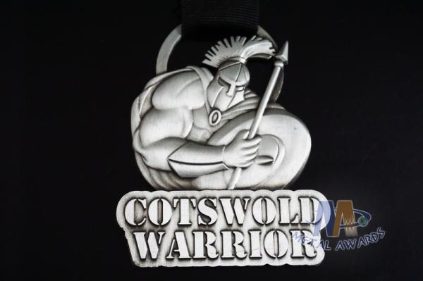 Soldier Modelling Custom Award Medals For Sports Day OEM Eco - Friendly