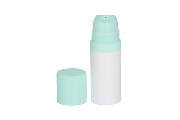 Amostra de ensaio vazia 5 ml 10 ml 15 ml recipientes de viagem cosméticos Od 25 mm garrafa de loção de bomba sem ar