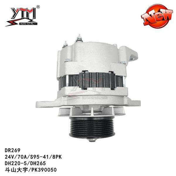 Moteur électrique S95-41 8PK PK390050 d'alternateur de DR269 DH220-5 DH265 70A