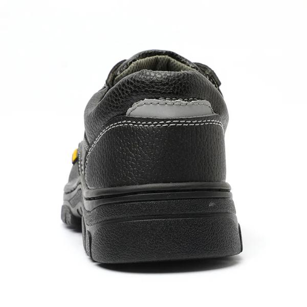 Mental toe Black Unisex Shoes Unisex Synthetic Upper Material Shoes Slip Resistant