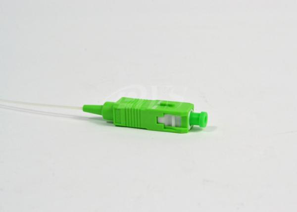 1 × 2 PLC APC Optical Fiber Splitter high stability and high reliability