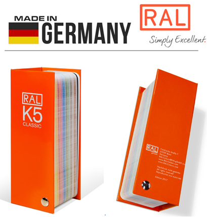 RAL Color Swatches Paint Type Environmental Friendly Materials