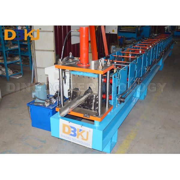 Customized Rain Water Gutter Roll Forming Machine 15m/Min
