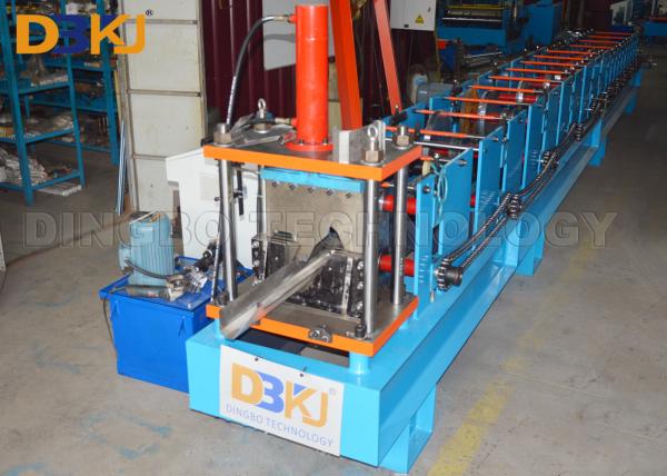 Customized Rain Water Gutter Roll Forming Machine 15m/Min