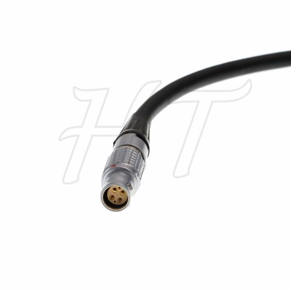 1.5m RED Epic Scarlet Camera Cable XLR 4 Pin Power Cable to Lemo Female 1B 6 Pin