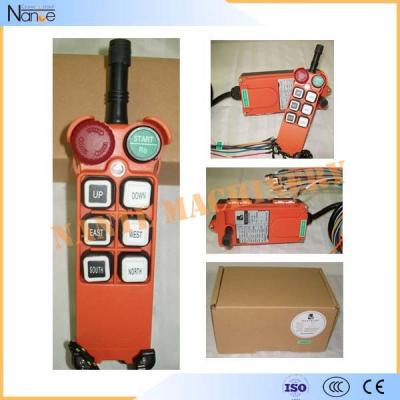 Industrial Wireless Remote Controls Power Switch , 6 Step Pushbuttons