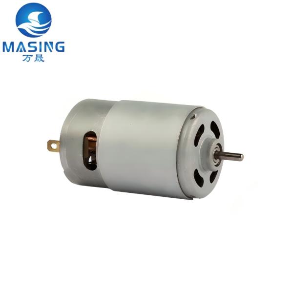 High Power Brushed RS-555 DC Motor 21V 8000rpm for Grass Cutter and Lawn Mower