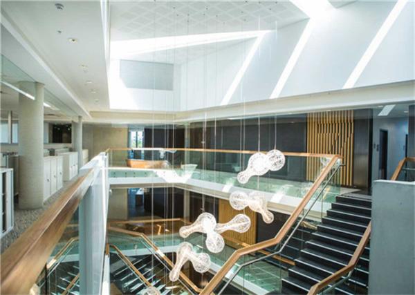 Standoff Frameless Glass Deck Railing Systems , Frameless Glass Balcony Railing