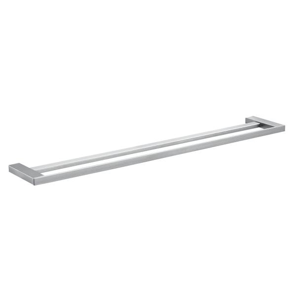 cremalheira dobro escovada da barra de toalha das barras de toalha do banheiro SUS304 de 62.5cm