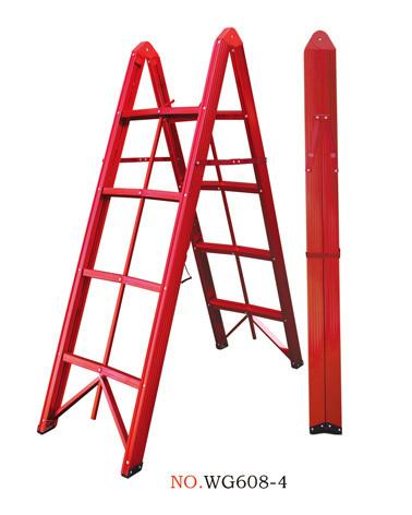 A Shaped Anti Corrosion 2x4 Folding Aluminum Ladder