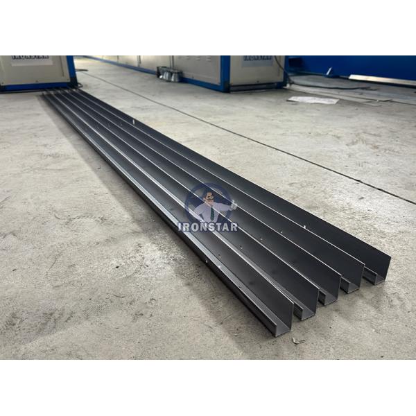 J channel bracket roll forming machine for building in Korea Green house bracket machine Green house channel machine