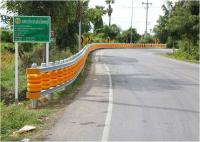 Sistema de rolagem Rolante de plástico para o trânsito rodoviário Barreira de segurança Rolante