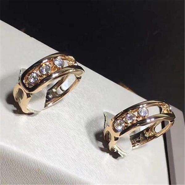 Jewelry factory in Shenzhen, China Mk  ring 18k white gold yellow gold rose gold diamond ring