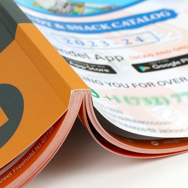 Professional Printing Catalogues Magazine Paperback CMYK Offset Printing