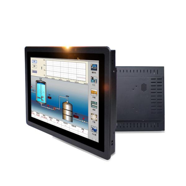 Monitor de pantalla táctil industrial de 21,5 pulgadas 1920*108 IP65 con PLC/Robot HMI integrado, pantalla LCD de montaje en panel plano capacitiva/resistiva