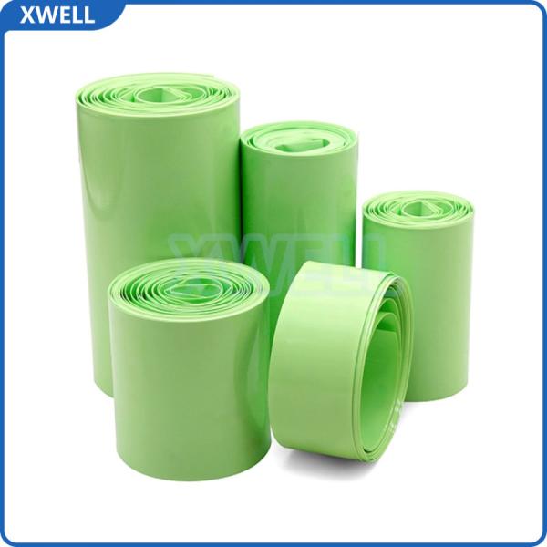 Dustproof 18650 PVC Heat Shrink Film with -80°C to +120°C Temperature Range for Short-Circuit Prevention