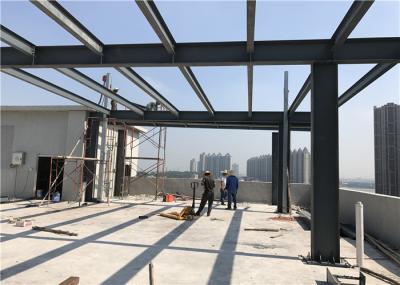 Casa pré-fabricada das construções de aço da instalação fácil no balcão