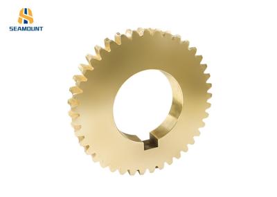 H62 H68 Non Standard Brass Worm Gear And Worm Wheel