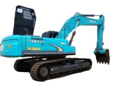 Kobelco SK350D Excavadora de terra, 11200 x 3400 x 3420 mm, 10580 mm Altura de escavação