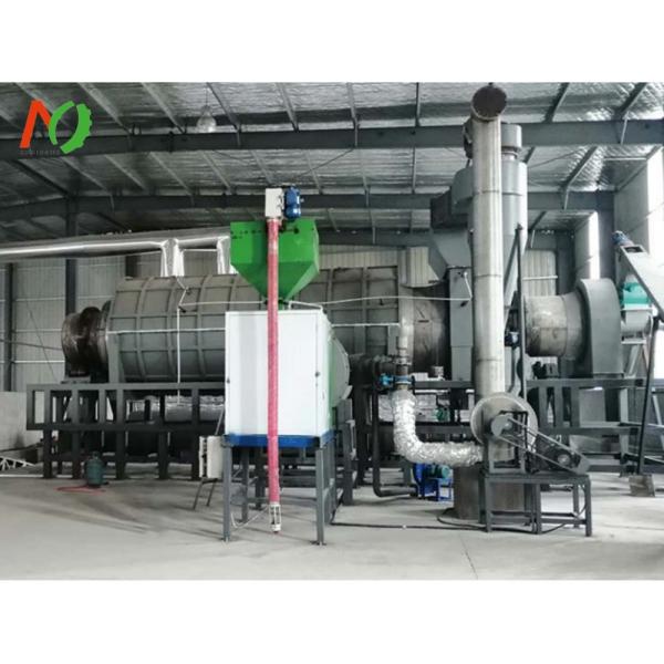 24-Hour Environmental Protection Biochar Making Machine with Continuous Operation