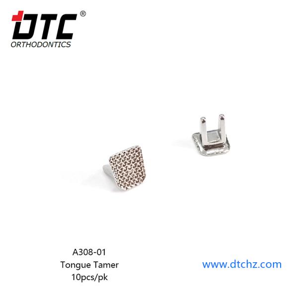 Improve Patient Comfort with A308-01 DTC Ortho Stainless Steel Mesh Base Tongue Tamer