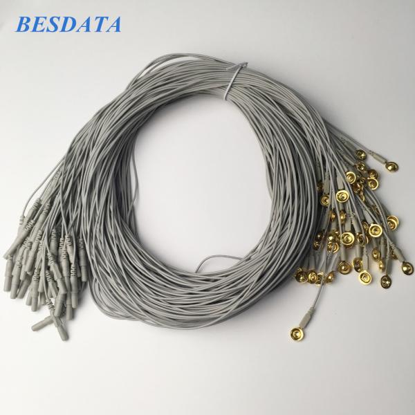 Top quality EEG Electrodes / eeg gold cup electrodes Precision measurement