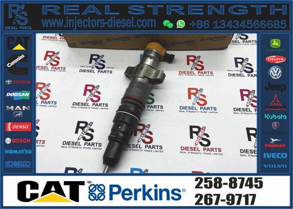 Partes de motores a diesel Injetor ferroviário comum 258-8745 266-4446 387-9432 387-9436 225-0117 236-0957 238-8092 240-8063