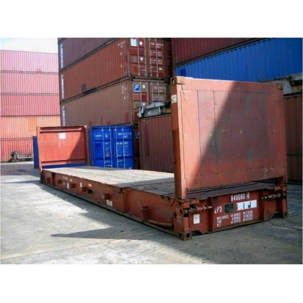 Corten Steel 20ft 40ft Used Flat Rack Containers Second Hand Floor Plywood or Steel