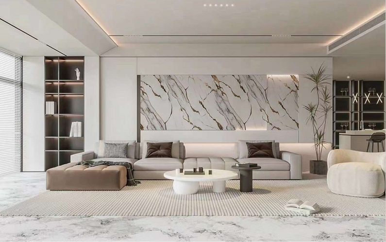 Factory Direct Sale High Strength UV Sheet PVC Marble Wall Panel 3D Printing UV Boards Waterproof Plastic Material