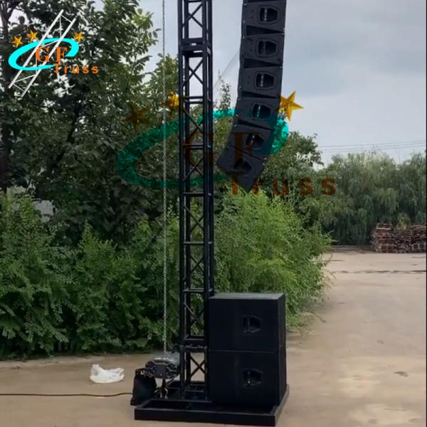10M Height Aluminum Line Array Speaker Truss Hang Up