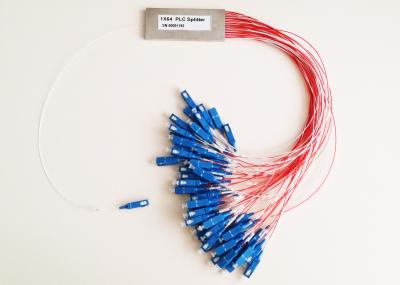 divisor da fibra ótica do PLC 1*64/2*64 com o revestimento exterior do PVC LSZH