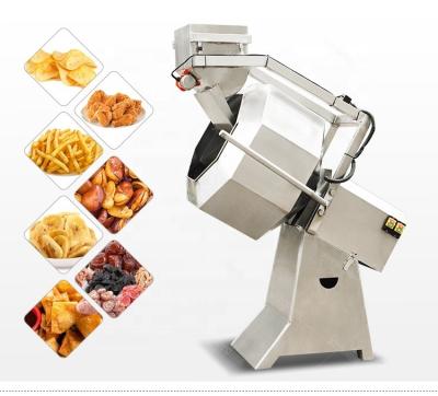 Octogonal Snack Food Chips de batata Aromatizante Máquina de caramelo de pipoca Condimento para lanches
