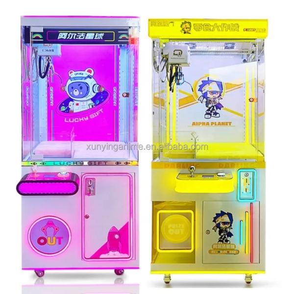 Plush Doll Machine Arcade Game Toy Crane Claw Toys World Game Vending Machine Imagem