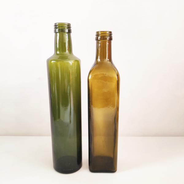 Kitchen Olive Oil Glass Bottle Design for Food Industry in Healthy Lead-free Glass