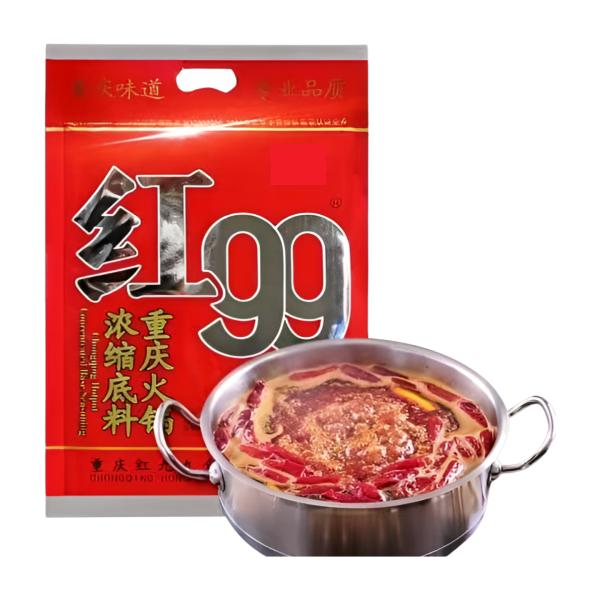 Factory Wholesale Hot Pot Soup Base Food Condiments 500G Sichuan Chongqing Hotpot Soup Base Seasoning