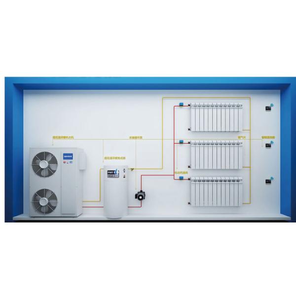 Pompe à chaleur de Monoblock EVI Cold Climate Air Source de radiateur 55dB