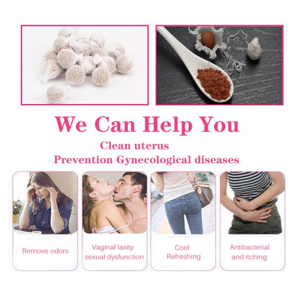 Body Massager Vaginal Healthcare Tampons Chinese Herbal Medicine Cotton Swab for Toxin Discharge and Gynaecology Pad