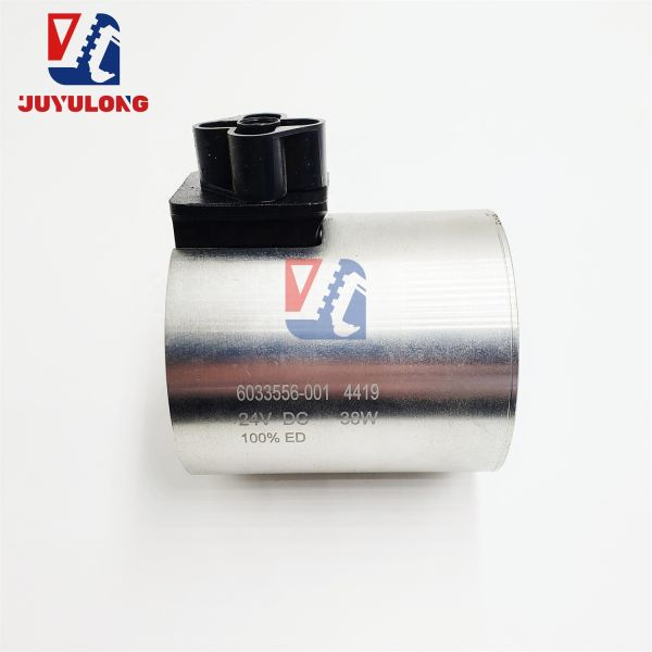JUYULONG Suitable for Vickers VICKER Solenoid Reversing Valve Coil 6033556-001 617471 24V DC38W