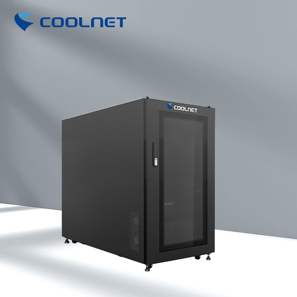 42U Micro Data Center Cabinet with R134a Refrigerant and 3KVA UPS Backup for Edge Computing