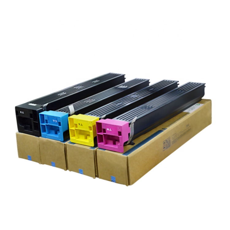 TN711 Тонирующий картридж для Konica Minolta Bizhub C654 C754 Черный / Циановый / Желтый / Мажентовый