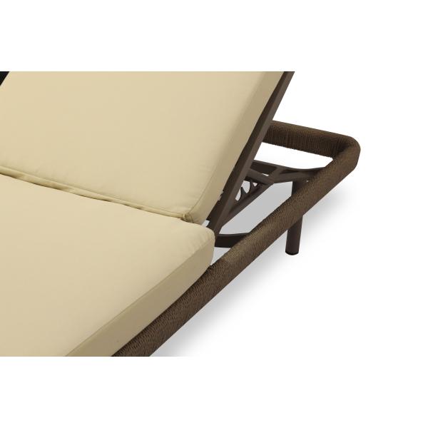 Outdoor Rattan Sun Loungers General Outdoor Furniture NO Folded Design for Garden Pool